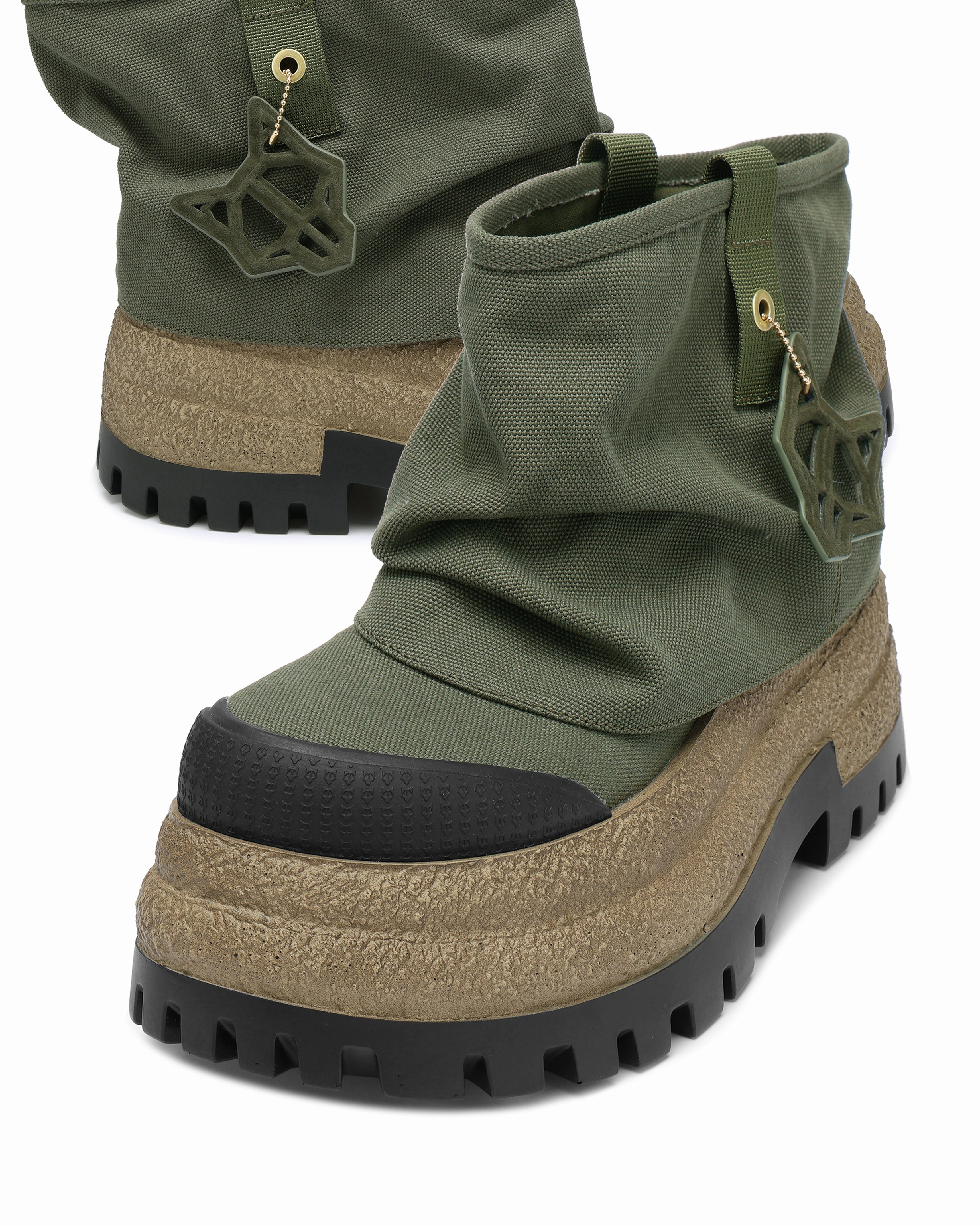 Soft Hold Dream Army Green Canvas