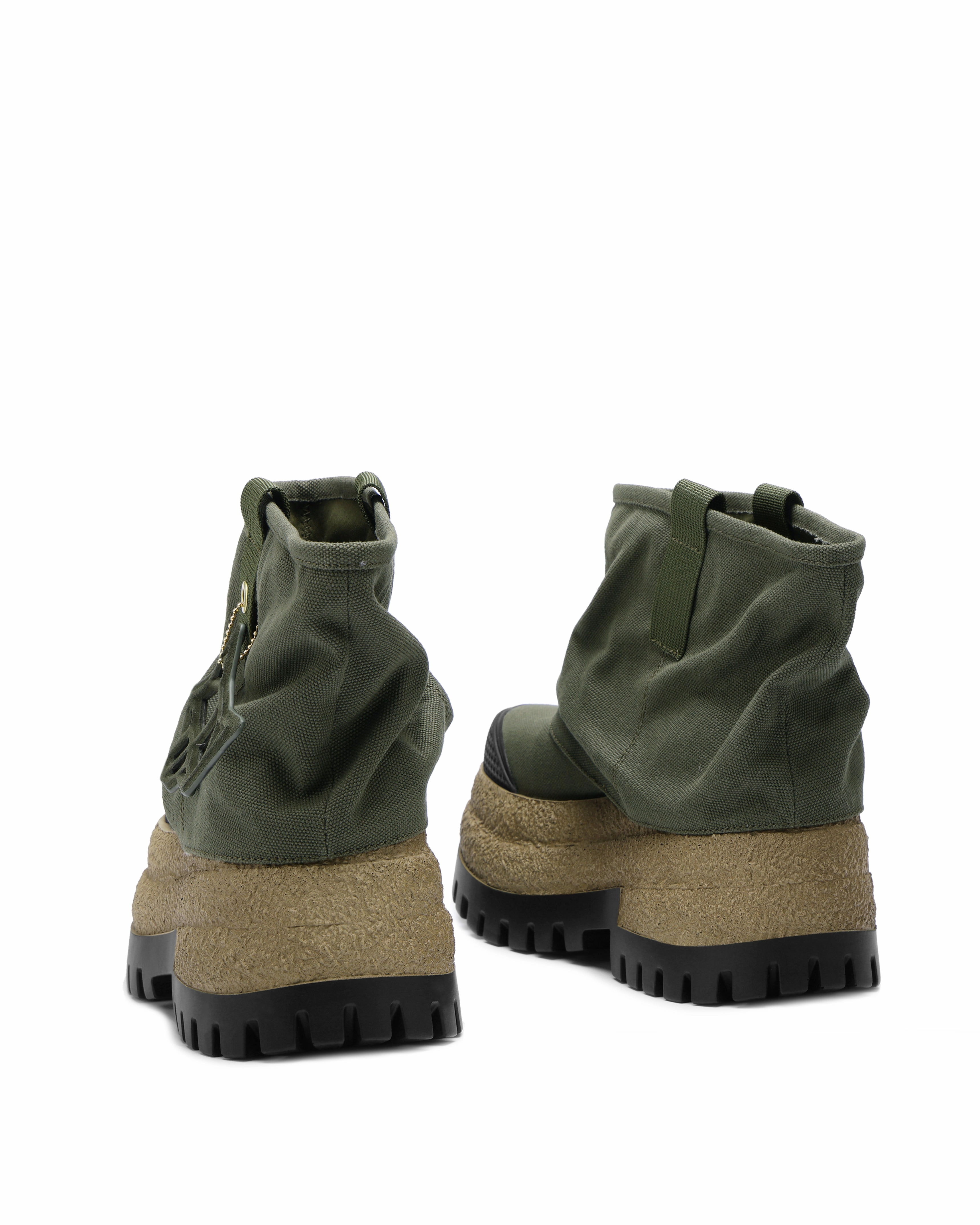 Dream Army Green Canvas Power Casual