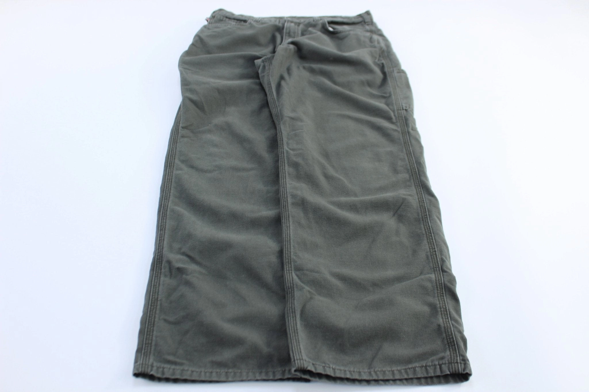 Carhartt Logo Patch Moss Green Flame Resistant Pants Performance Comfort RecyclablePackaging