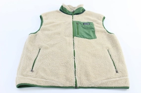 Patagonia Logo Patch Cream & Green Classic Retro-X Vest Spark