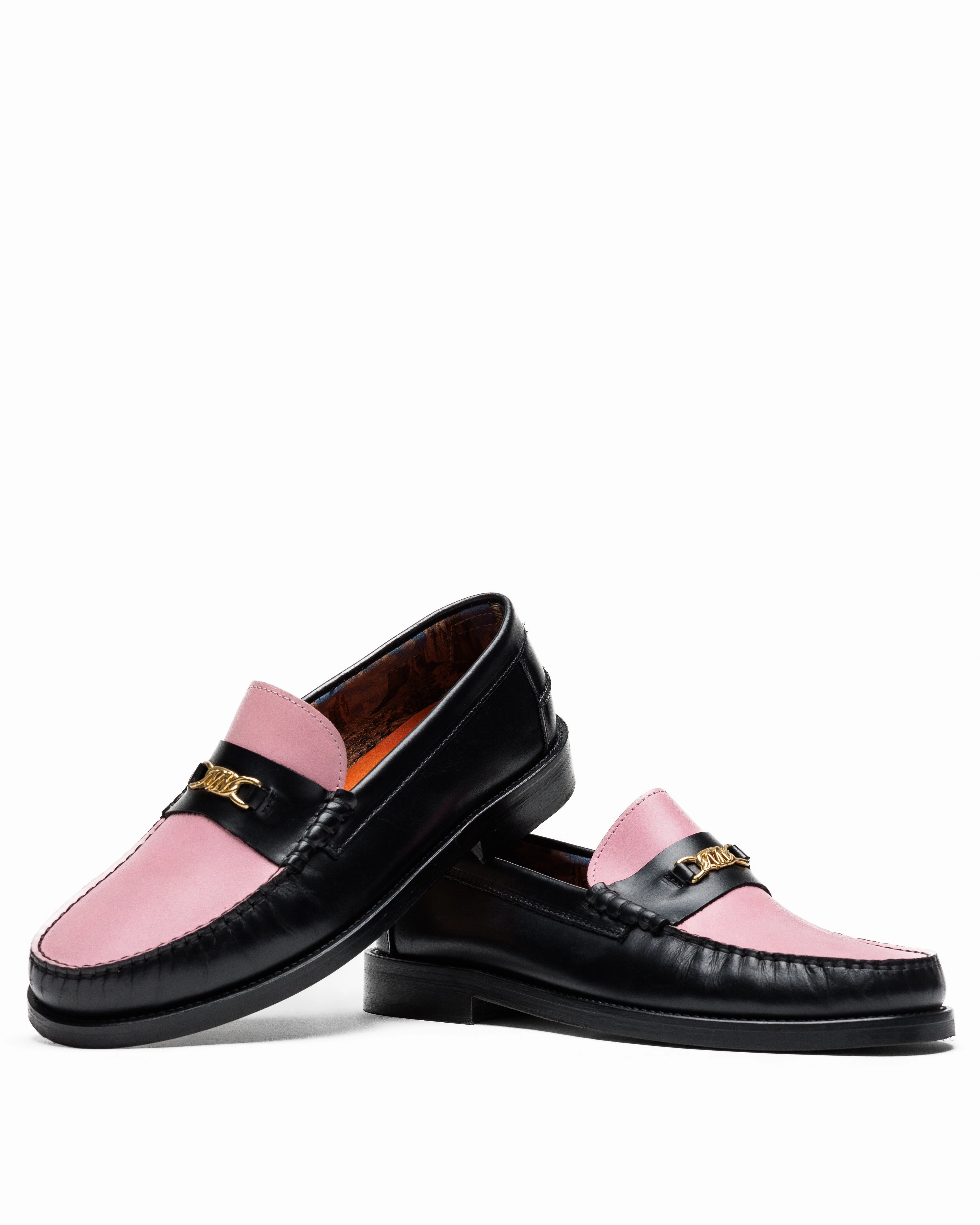 Roma Pink Leather Edgy Flex