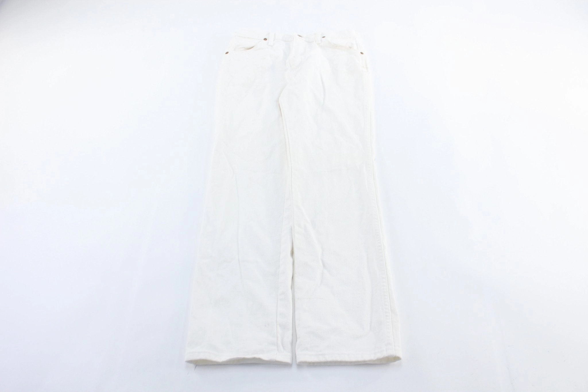 Wrangler White Denim Jeans clean design