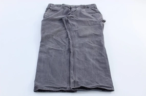 Carhartt Logo Patch Grey Relaxed Fit Pants hypoallergenic material