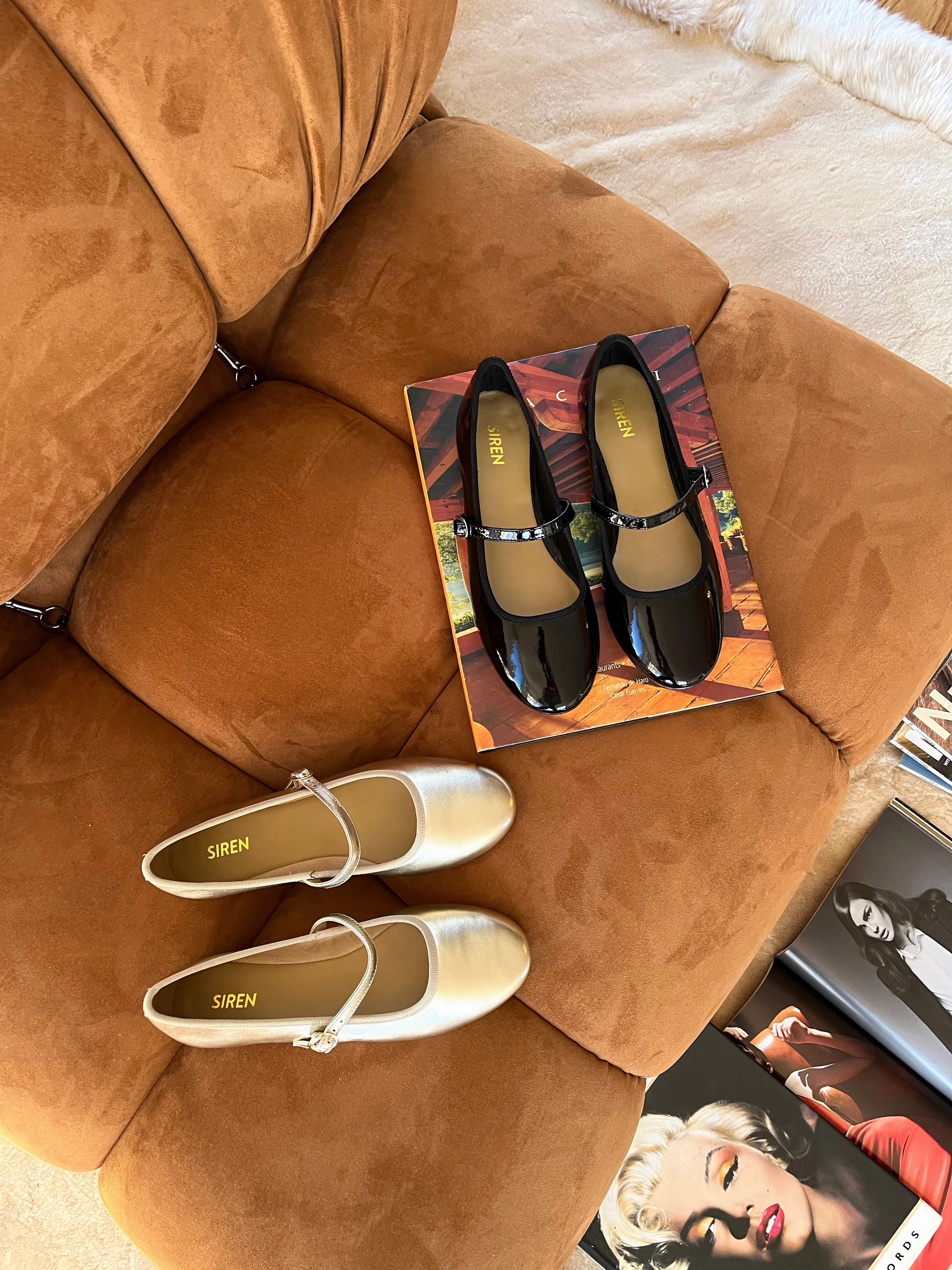 Dance Mood Bailey Flats - Black Patent