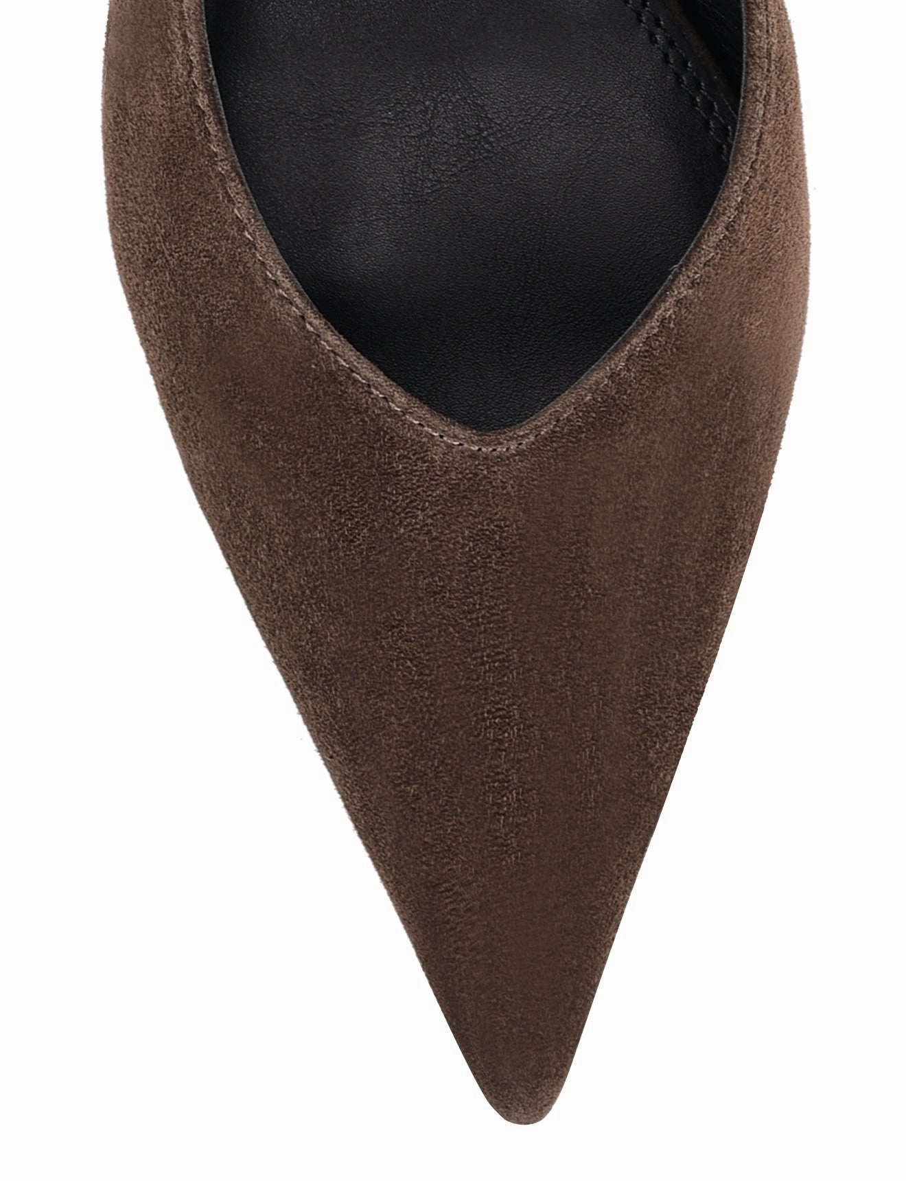 Daily Use Hot Day Yankee Slingback Block Heel - Chocolate Brown Suede