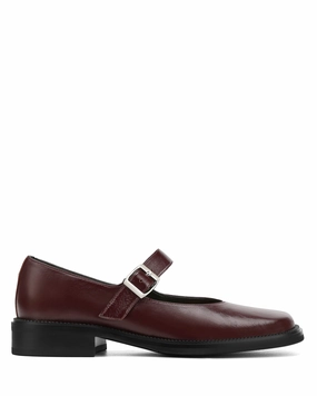 Local Walk Light Guard Brooklyn Burgundy Leather
