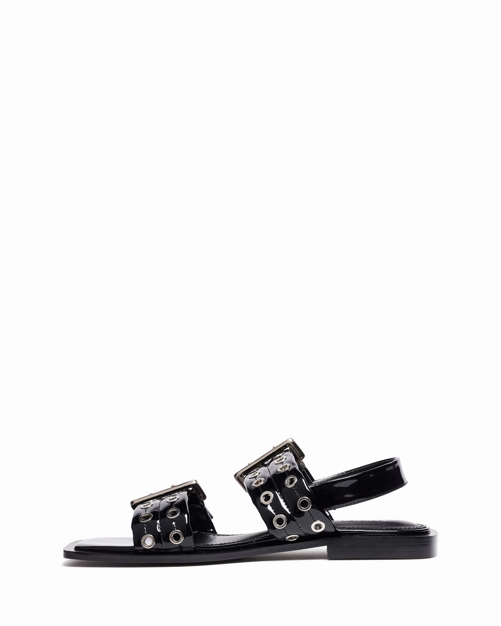 Elemental Black Patent *FINAL SALE* Casual Sandals for Every Day