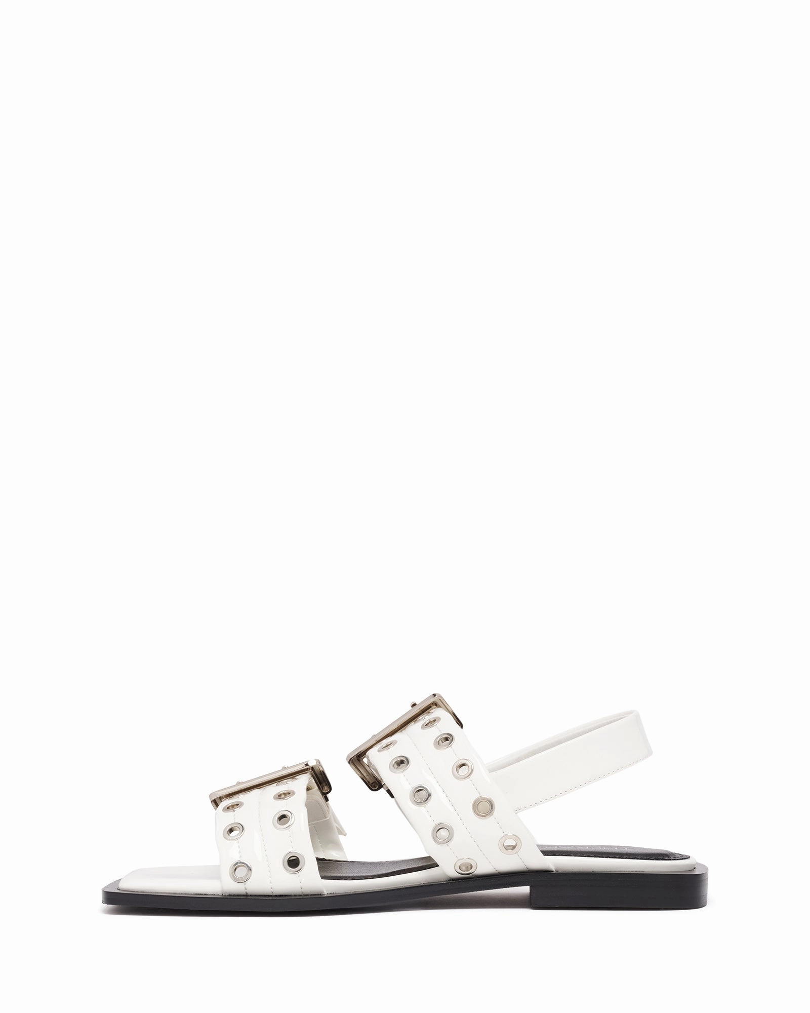 Elemental White Patent *FINAL SALE* Contoured Footbed