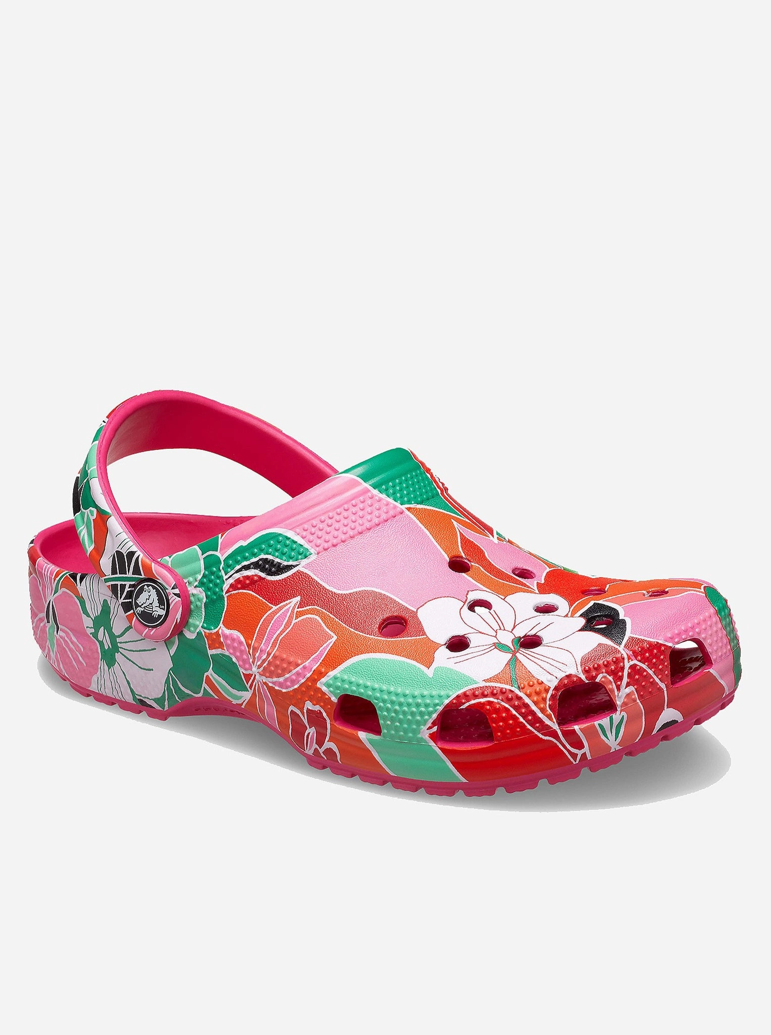 Tensile Lacing Classic Clog Woodcut Floral Unisex