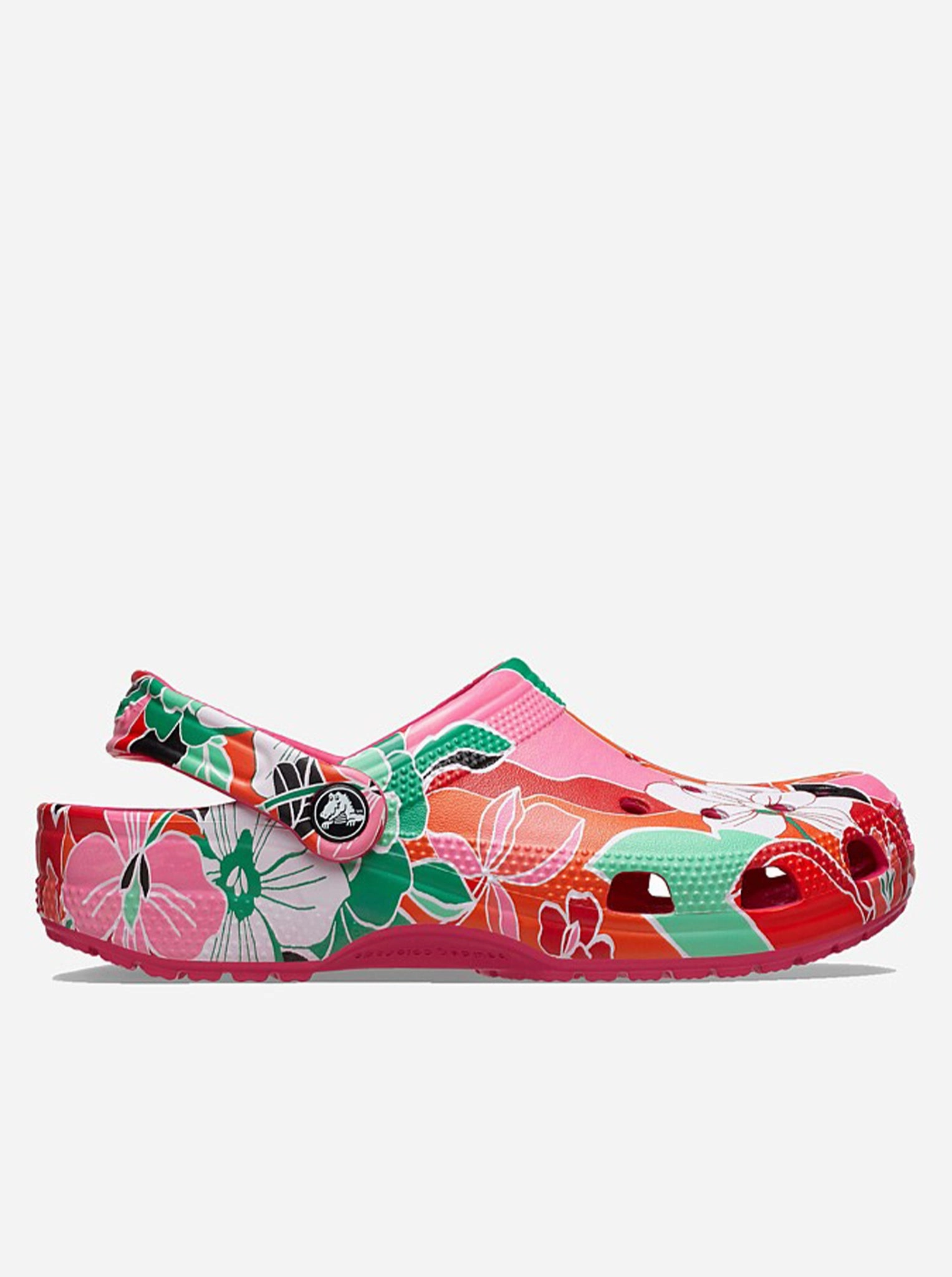 Classic Clog Woodcut Floral Unisex lightweight - materials single - purpose shoes
