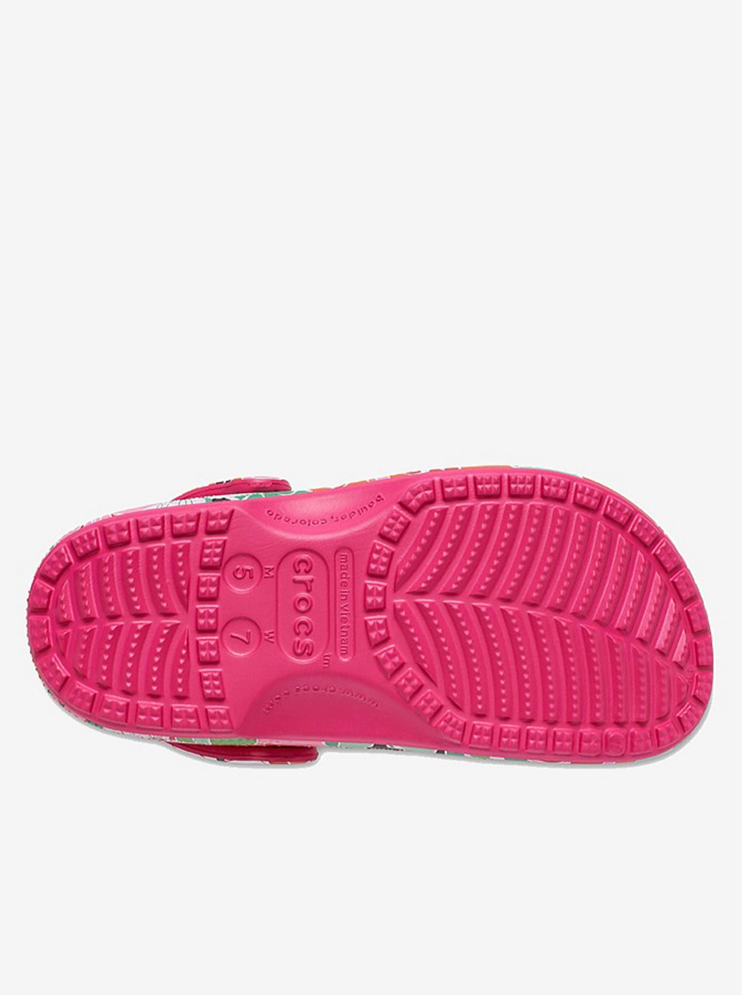 Classic Clog Woodcut Floral Unisex goal - setting Stability Wing System