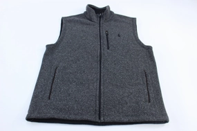 Polo Ralph Lauren Embroidered Logo Grey Performance Vest Waterproof Wear