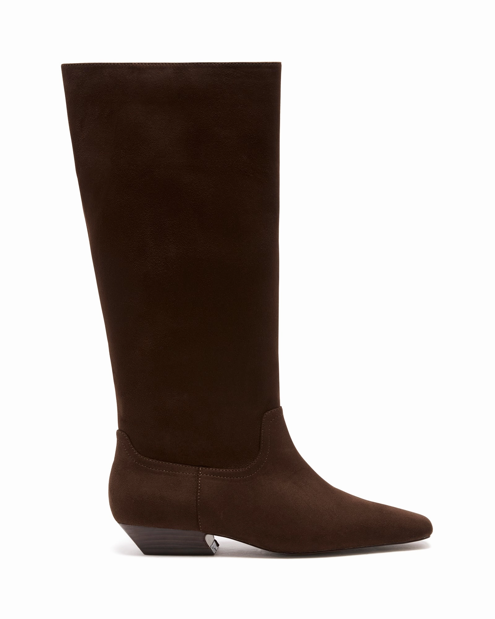 Xavier Tall Boot Chocolate Suede High Traction All Day Wear