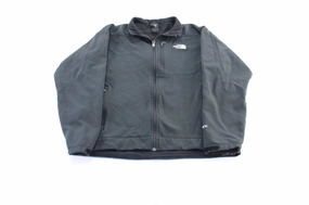 Bonded Shoulder Guards WrinkleResistant Women's The North Face Embroidered Logo Black Zip Up Jacket