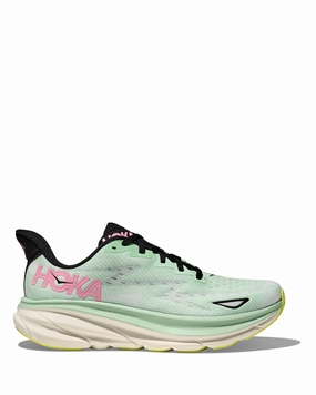 W Clifton 9 Mint Fluorite/Snow Melt 1127896-MNW Aerodynamic Sole Design Proprietary Cushion Compound