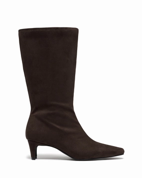 Casual Elegance Rhome Tall Boot Chocolate Suede