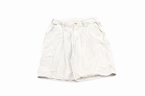 Smart Comfort Carhartt Logo Patch Beige Carpenter Shorts