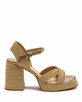 Durable Footwear Trendy Footwear Design Valle Oro Viejo Platform Sandal