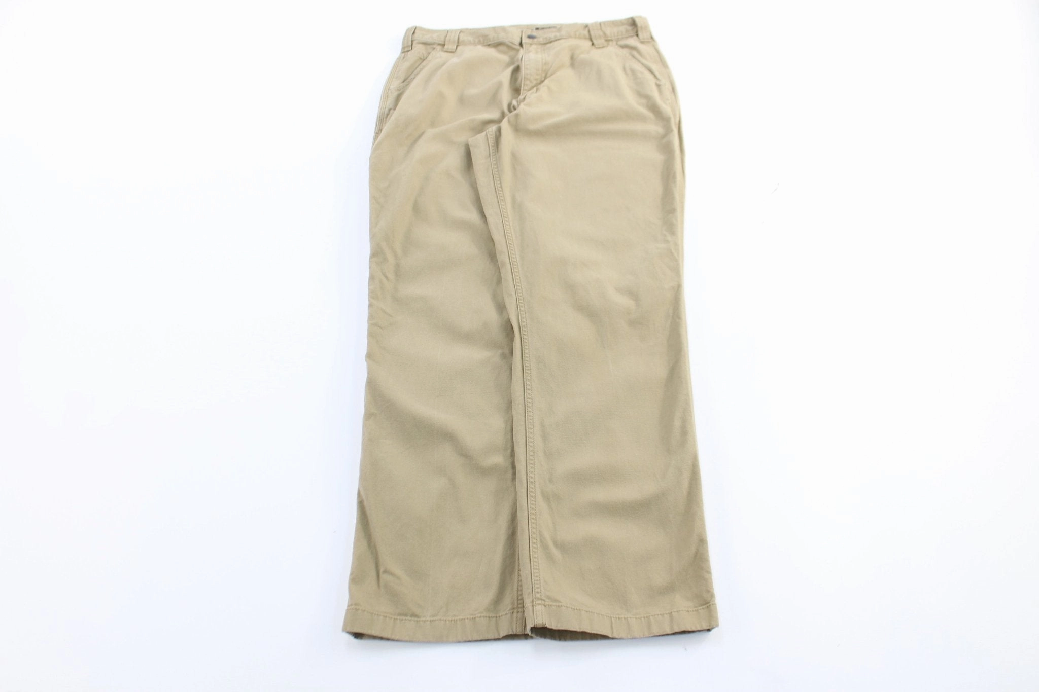 Sport Performance Design sport chic Carhartt Logo Patch Light Tan Relaxed Fit Pants