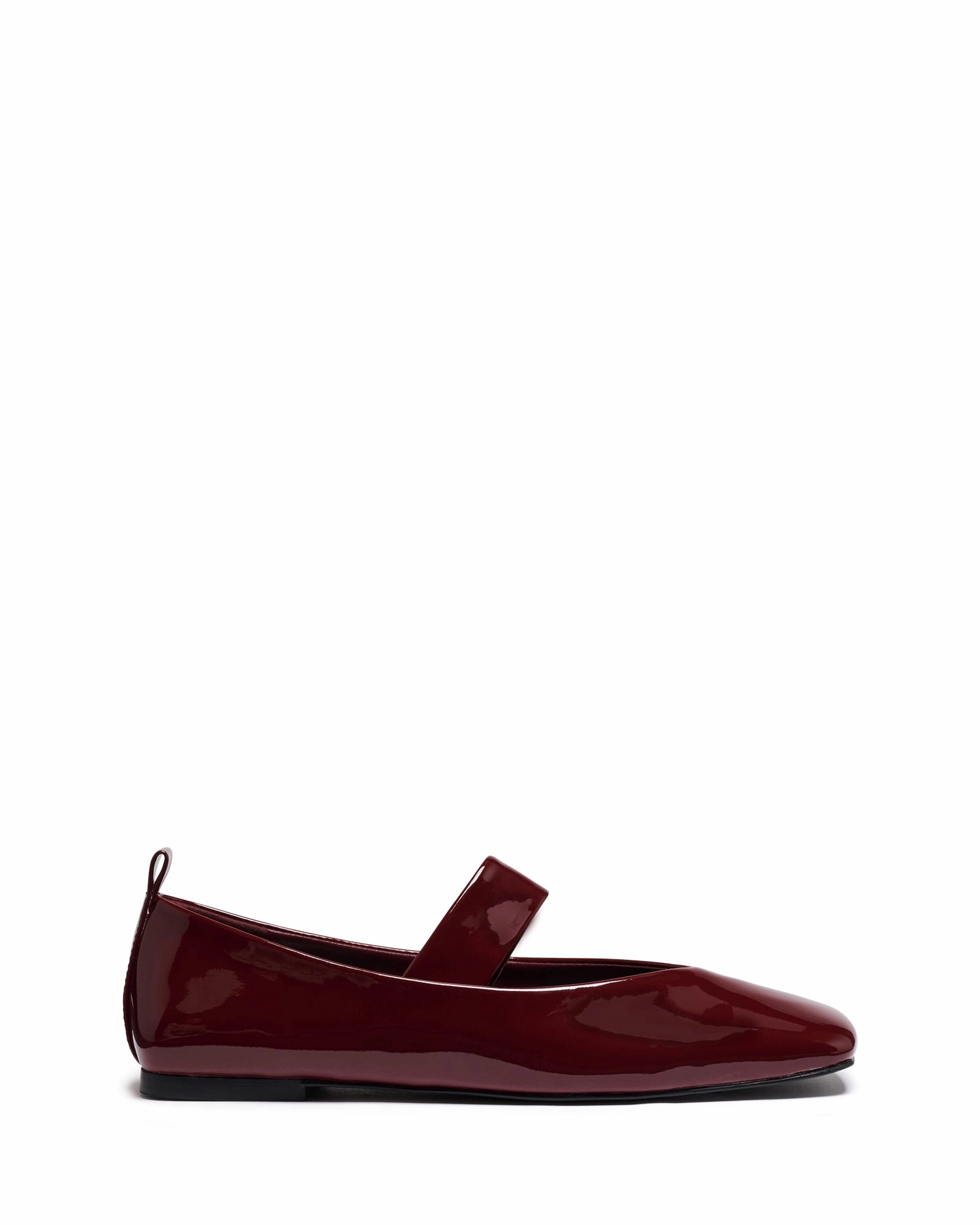 Everyday Essential Shoes Gael Ballet Flat Bordeaux Patent