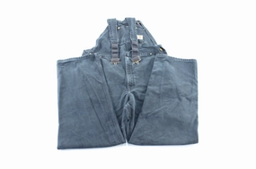 Carhartt Logo Patch Black Workwear Overalls Insulated Core Level