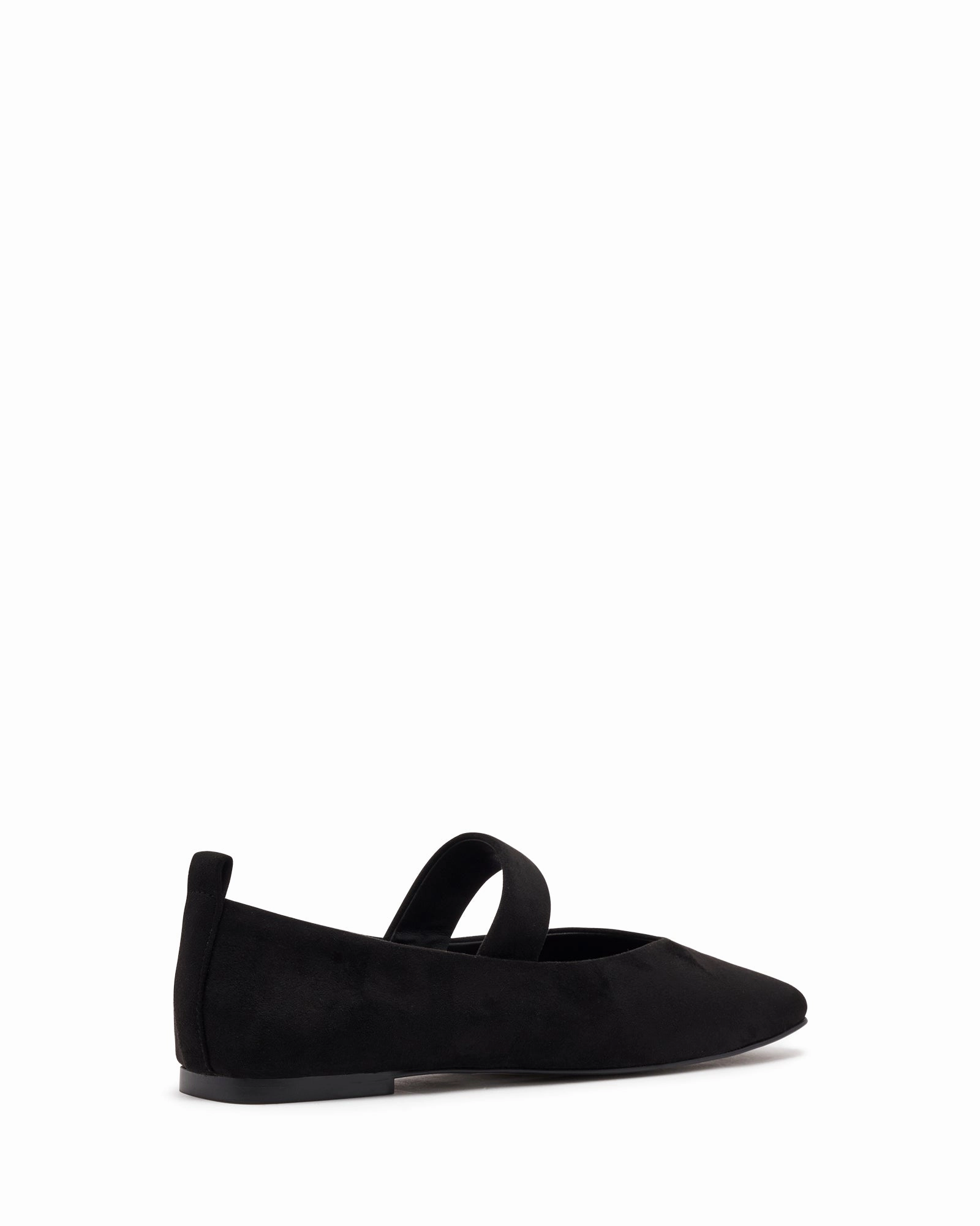 Gael Ballet Flat Black Suede Expo Glow