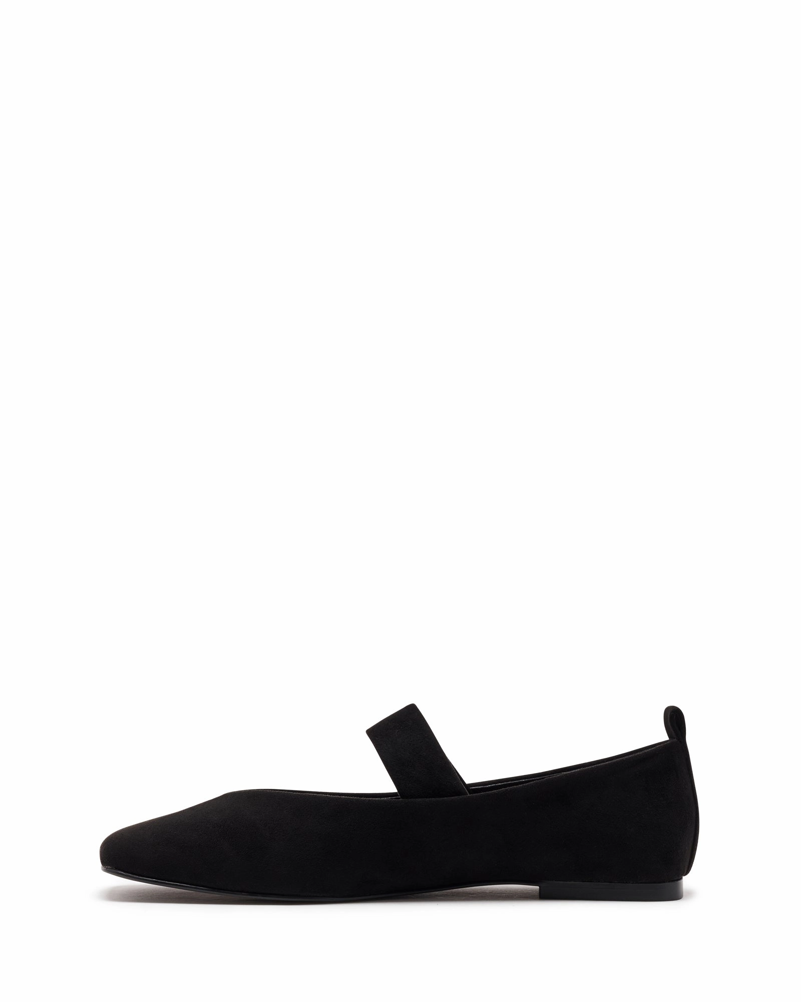 Chic Comfort Shoes Kitchen Safe Gael Ballet Flat Black Suede