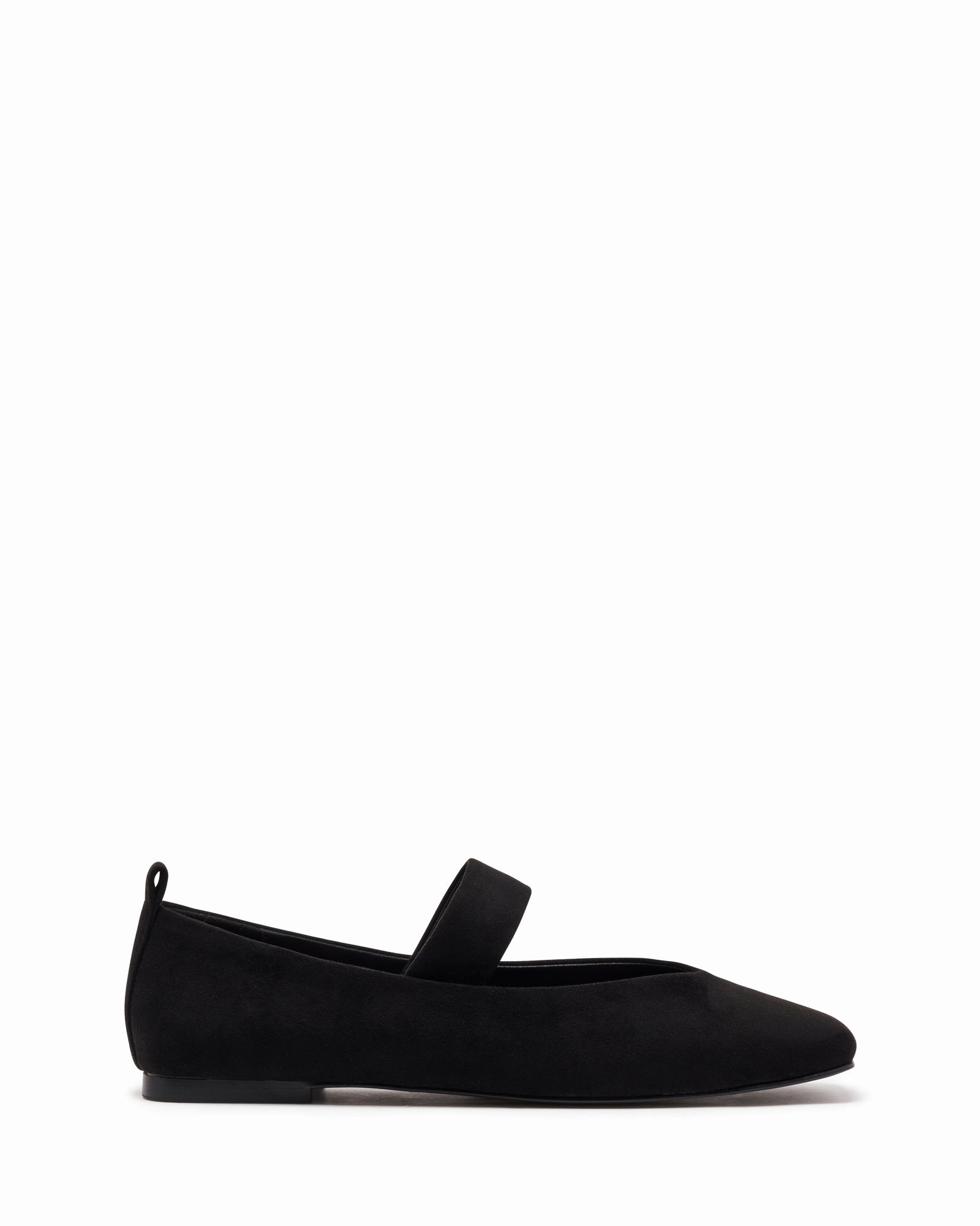 Durable Footwear Gael Ballet Flat Black Suede