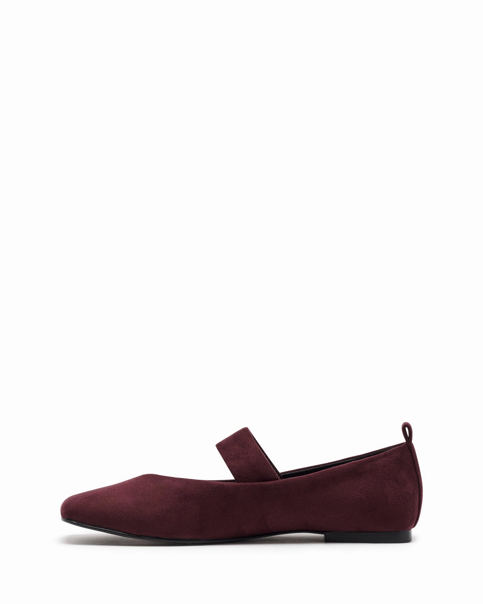 Gael Ballet Flat Bordeaux Suede Fashion Comfort Shoes