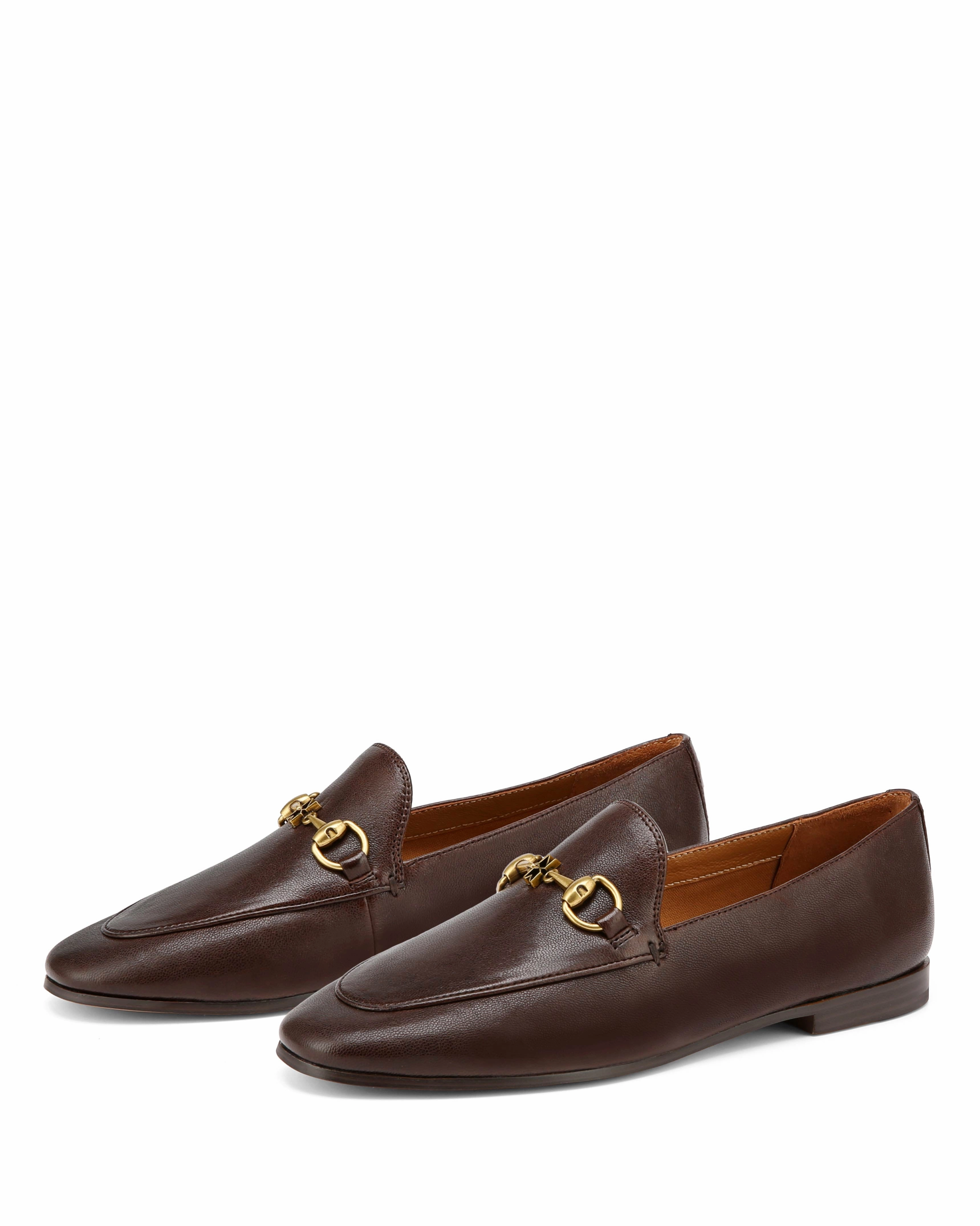 Gale Brown Leather Neat Walk