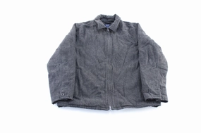 Gap Grey Wool Zip Up Jacket Infrastructure Excellence