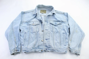 work event multiple pockets Gap Light Wash Denim Jacket