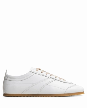 Clean Stitching Functional shock absorption Ghost White Leather 1256