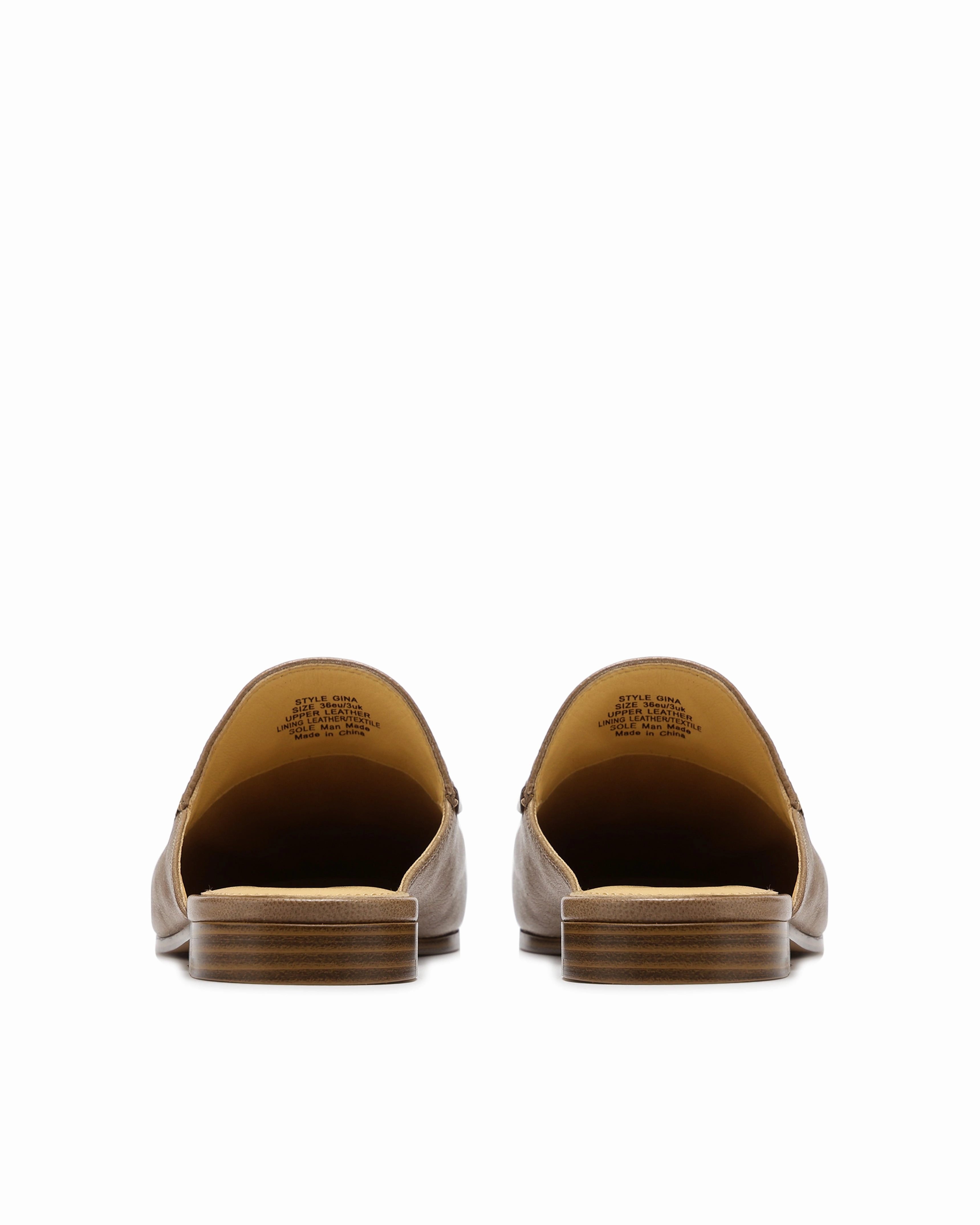 Gina Taupe Leather Air Breeze