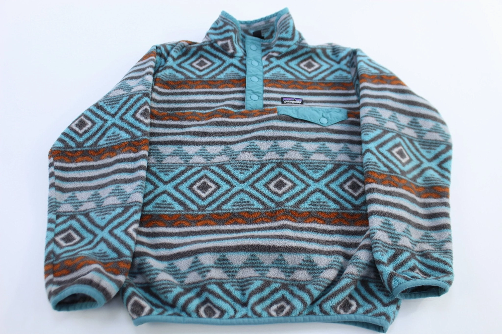 Dry climate Girls Patagonia Synchilla Logo Patch Snap-T Fleece Pullover