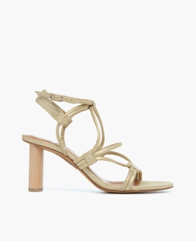 Glaze Heel Stylish Sandals Morning Light