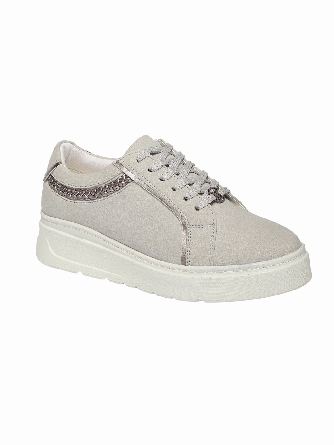 Run Secure Compression Molded TPU Kelsey Gun Metal Sneakers