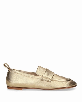 Golden Leather Loafer E4155 Mid Top Style