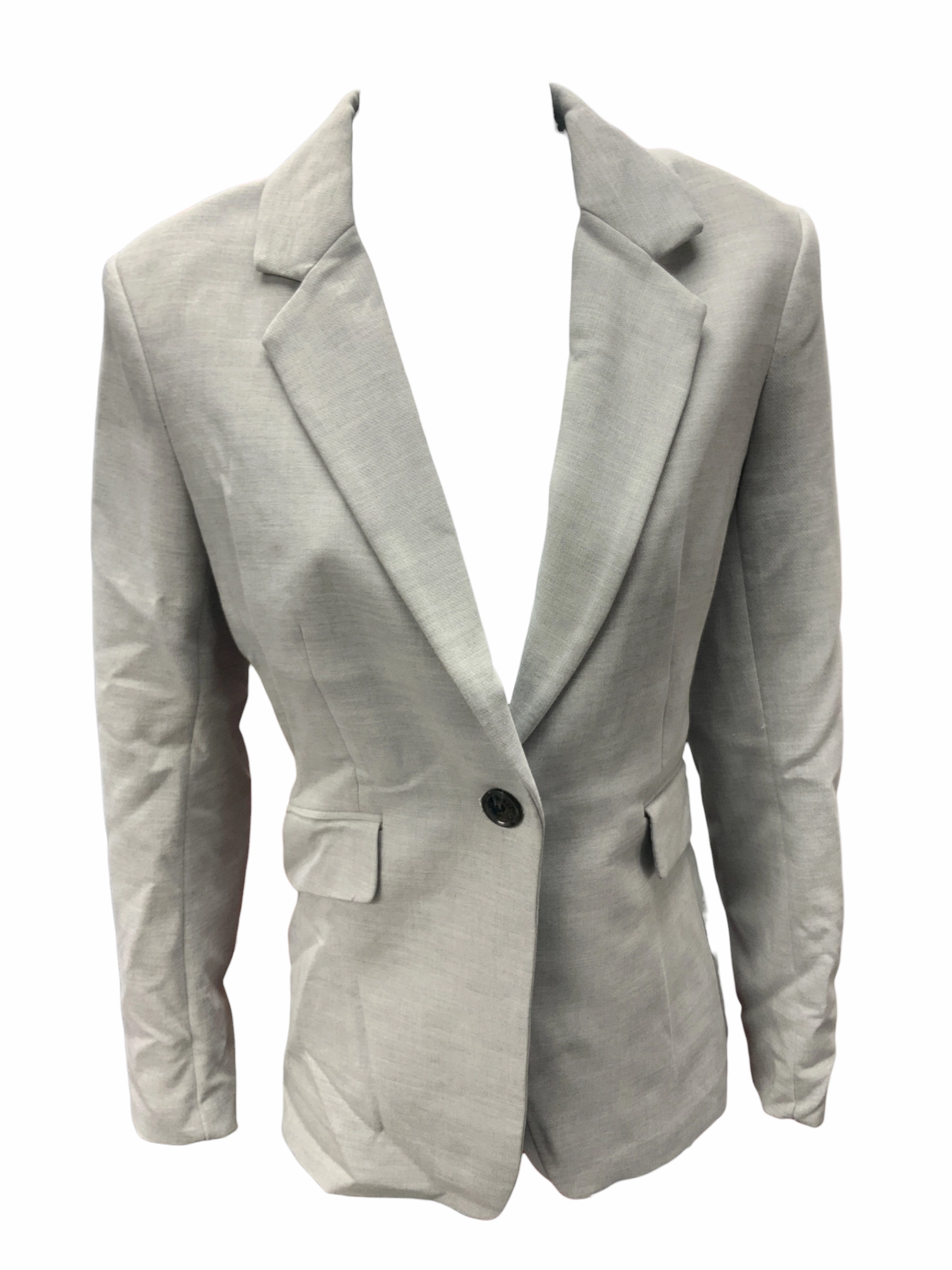 Layered Wear H&M Women's Blazer Gray 8