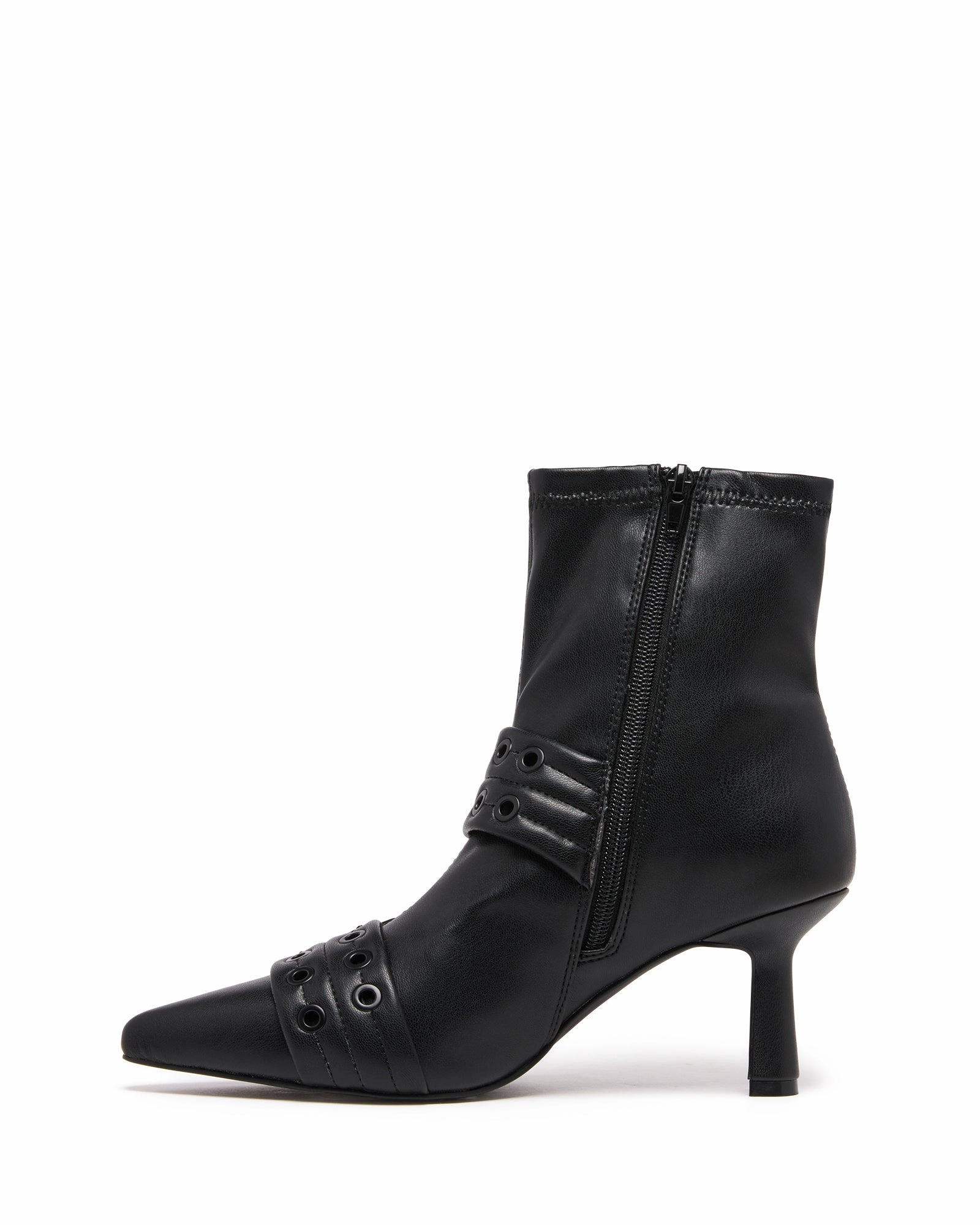 Hadley Ankle Boot Black Simple Wear Street Chicfit