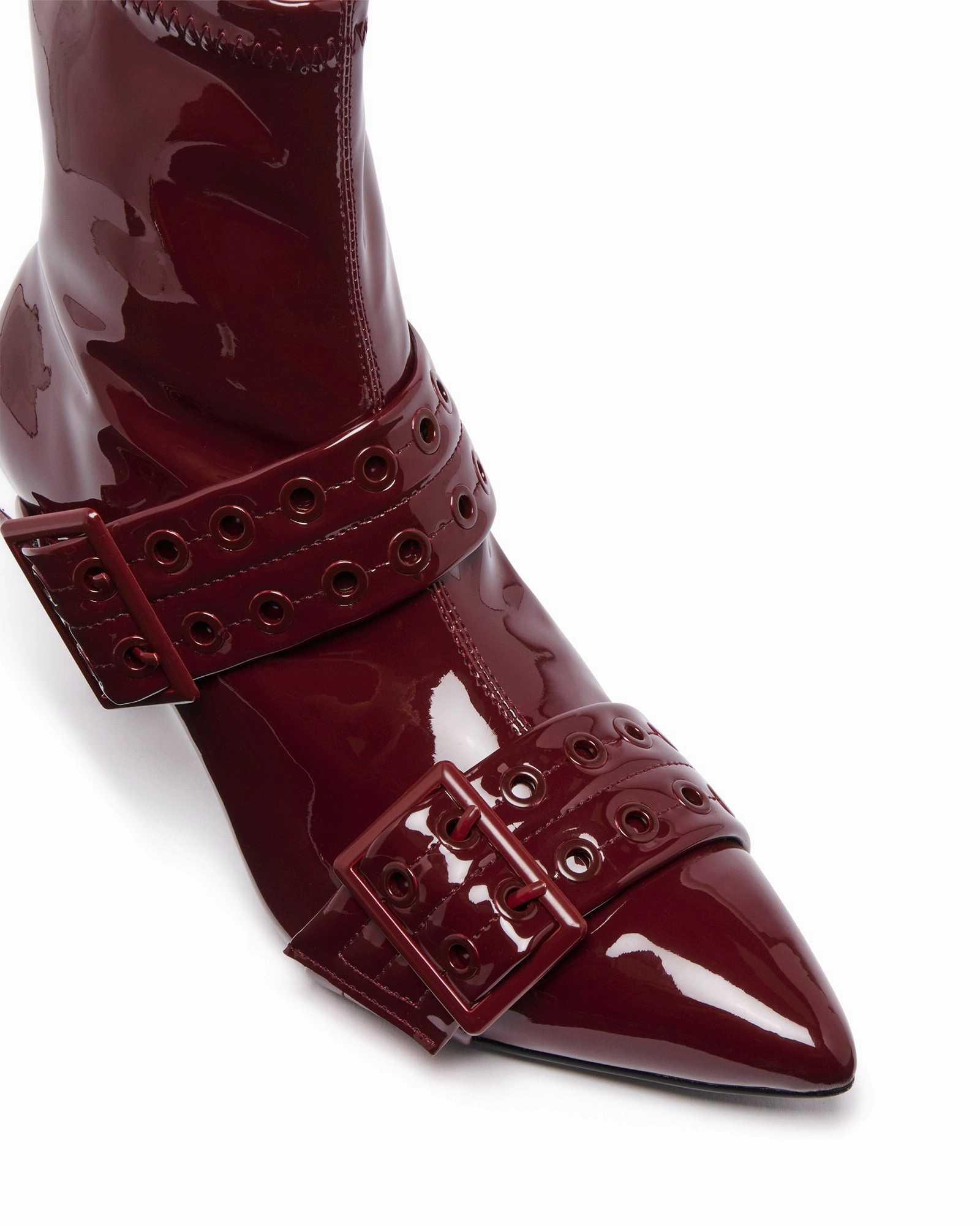 Subtle Vibe Outfit Choice Hadley Ankle Boot Cherry