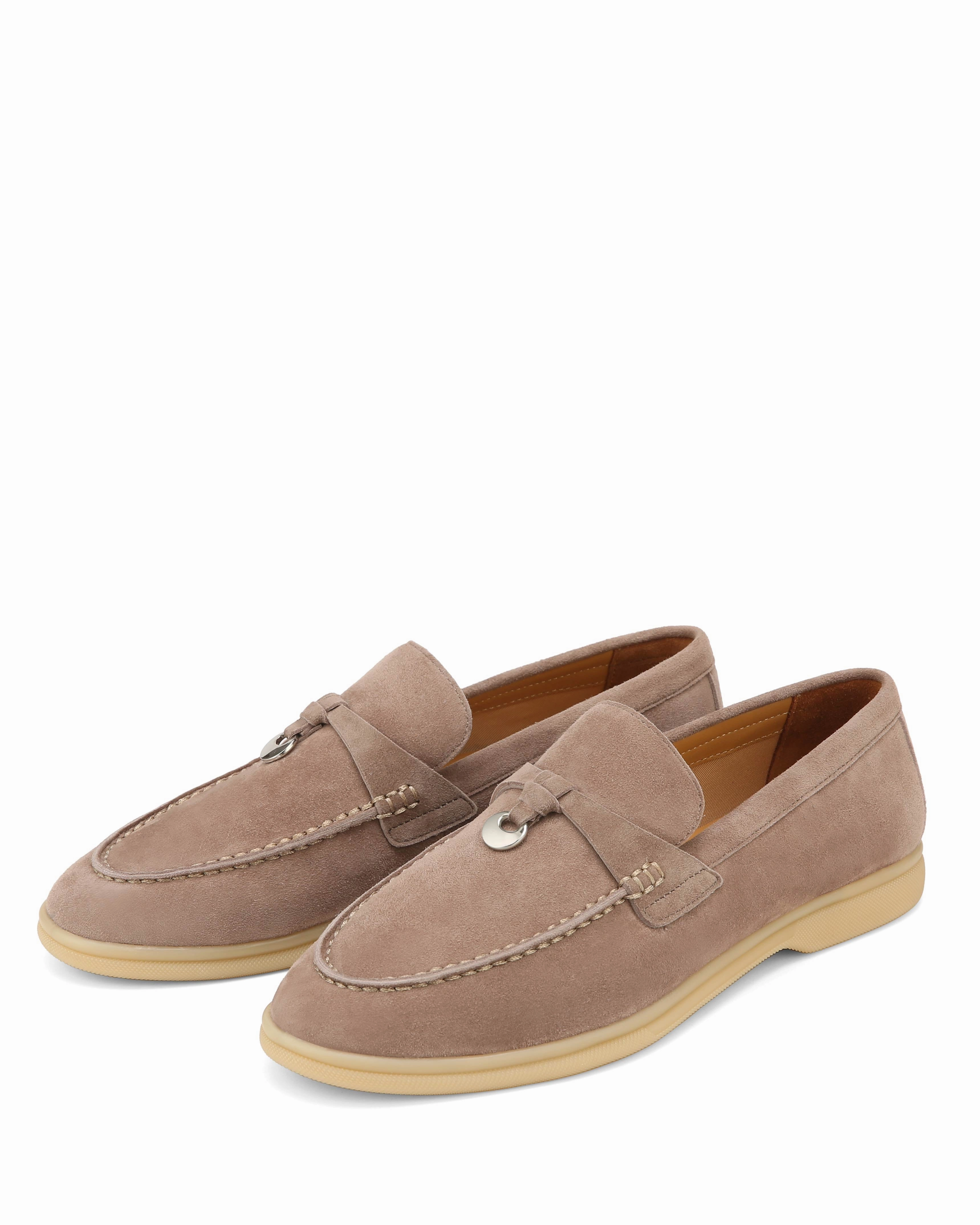 Jamie Fawn Suede Everyday Comfort Footwear Easy Wear