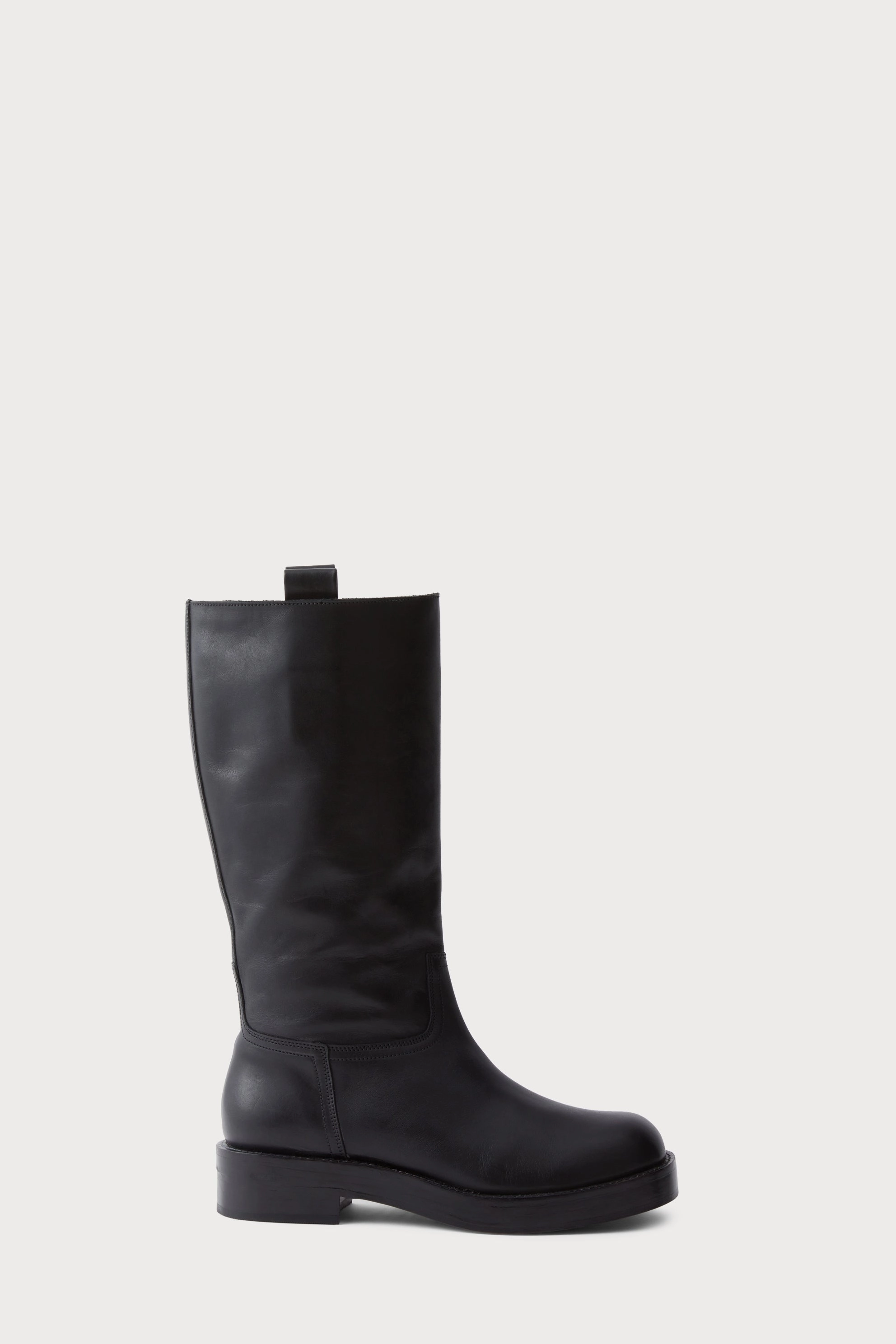 Tactile Grip Pattern Moto Boot