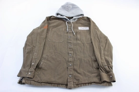 Harley Davidson Motor Co. Striped Pullover Hoodie countryside