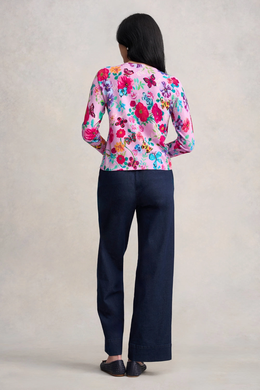 Timeless Pick Polished Edge Nathalie L??t?? Cardigan - L??t?? Lilac Butterfly