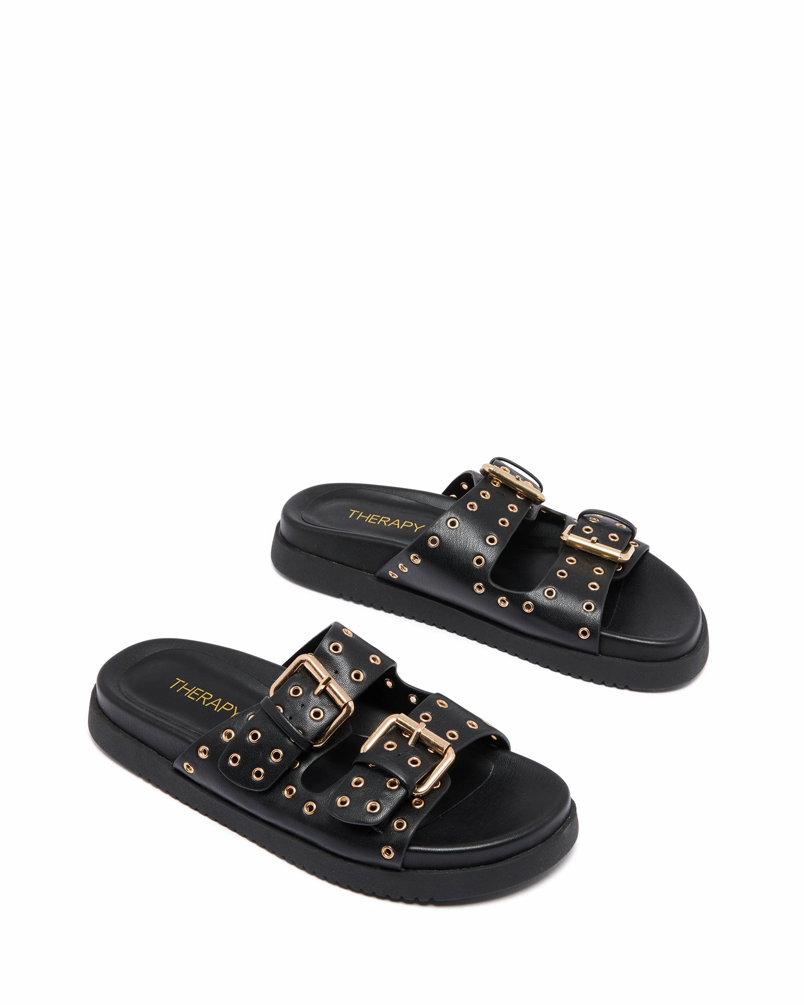Racer Sandal Black Sporty Comfort