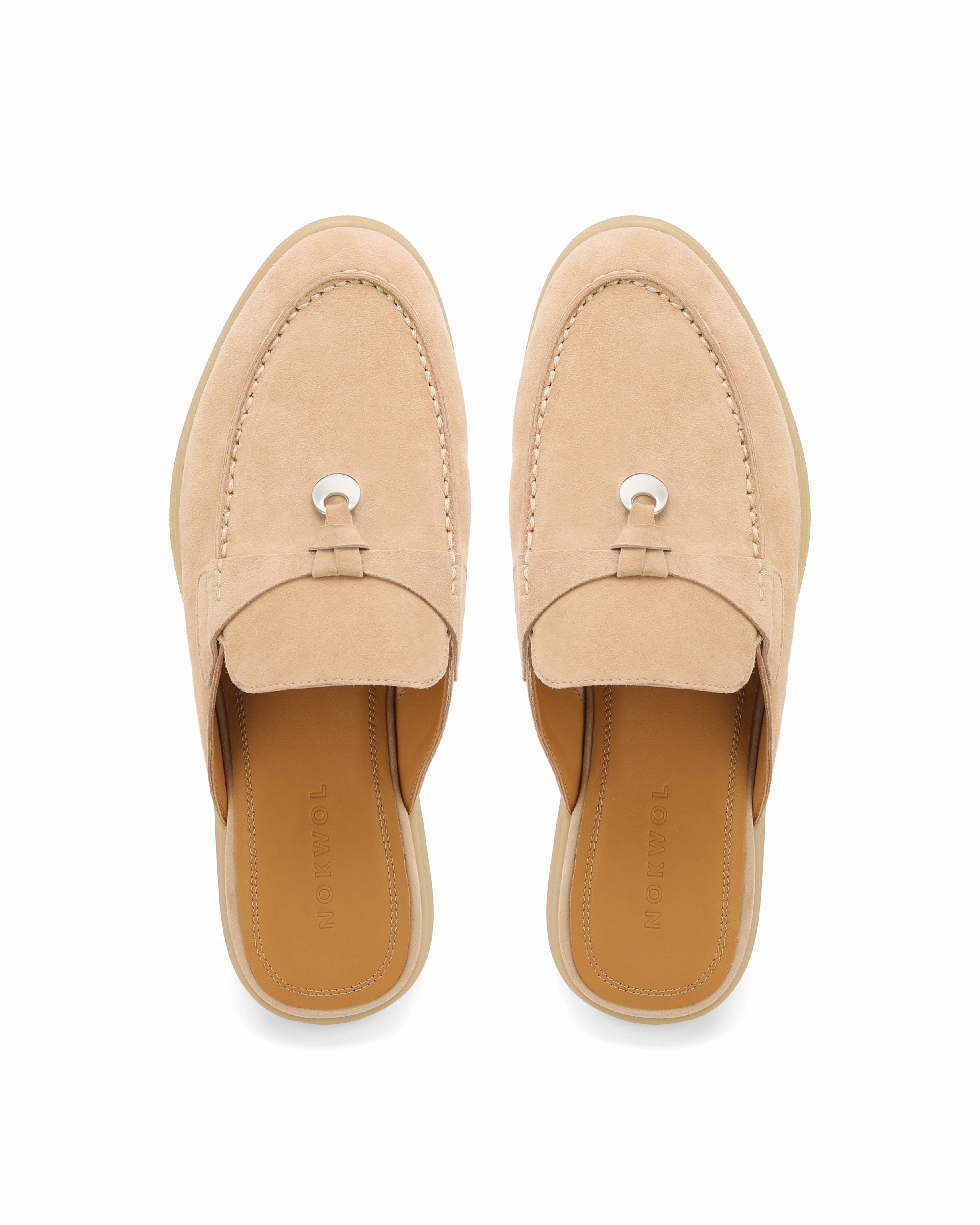 Jessie Beige Suede Country Club