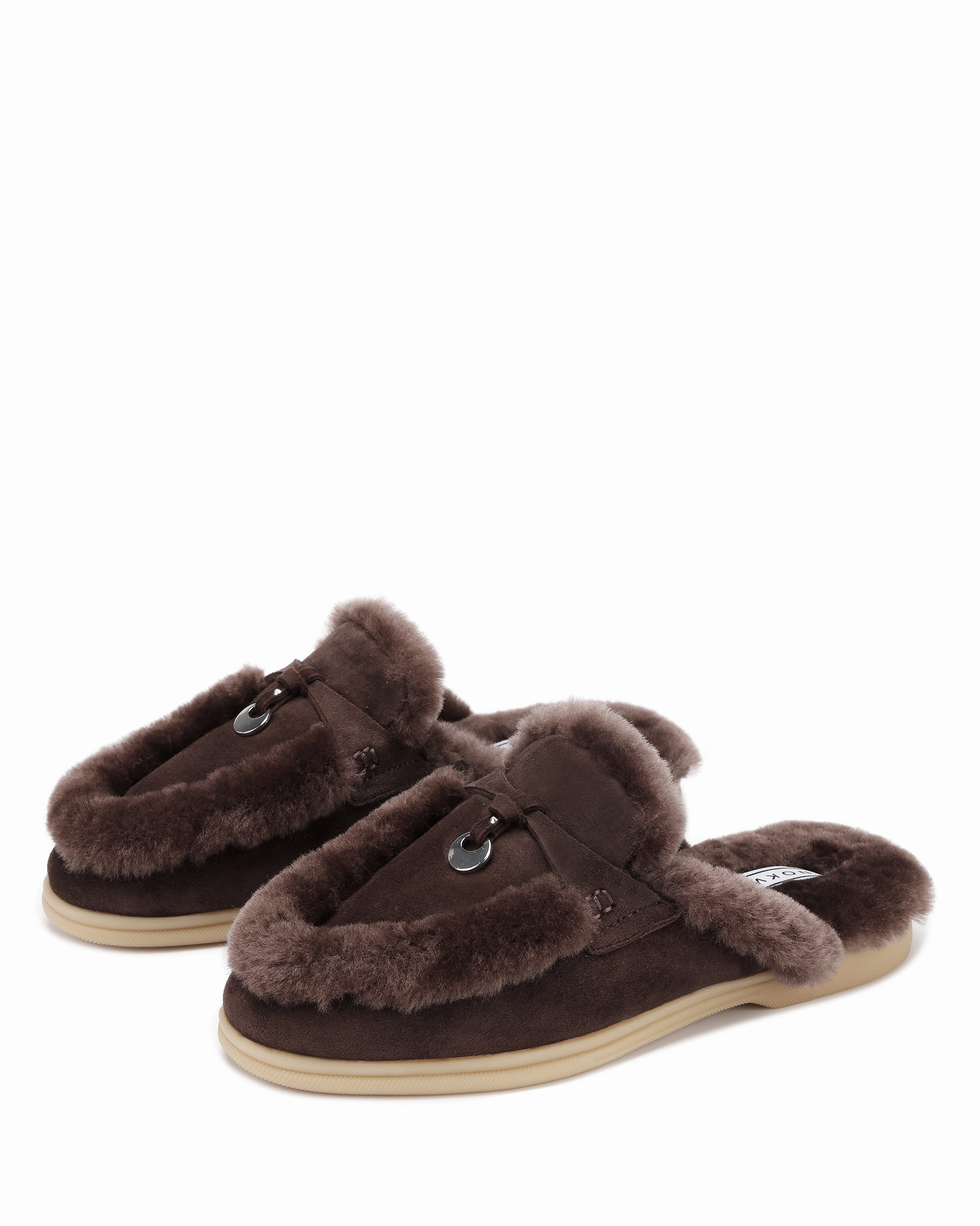 Jessie Fur Brown Suede Quick Flow Low Cut