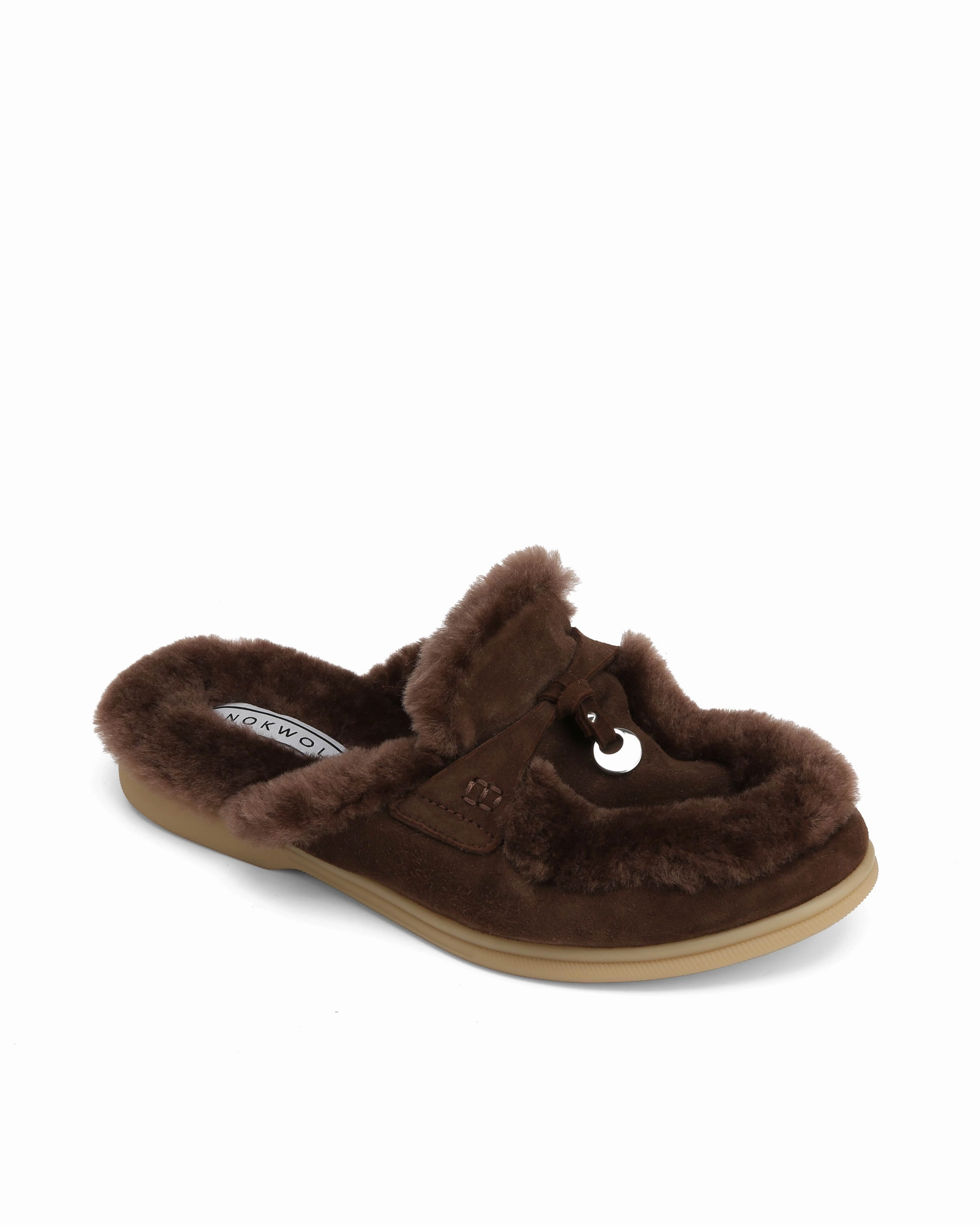 Date night Jessie Fur Brown Suede