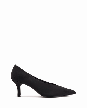 Perfect Pair Jordyn Pump Black Suede